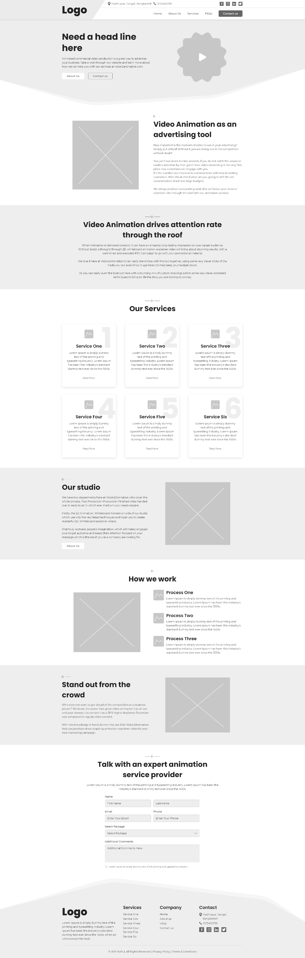 Wireframe Visual