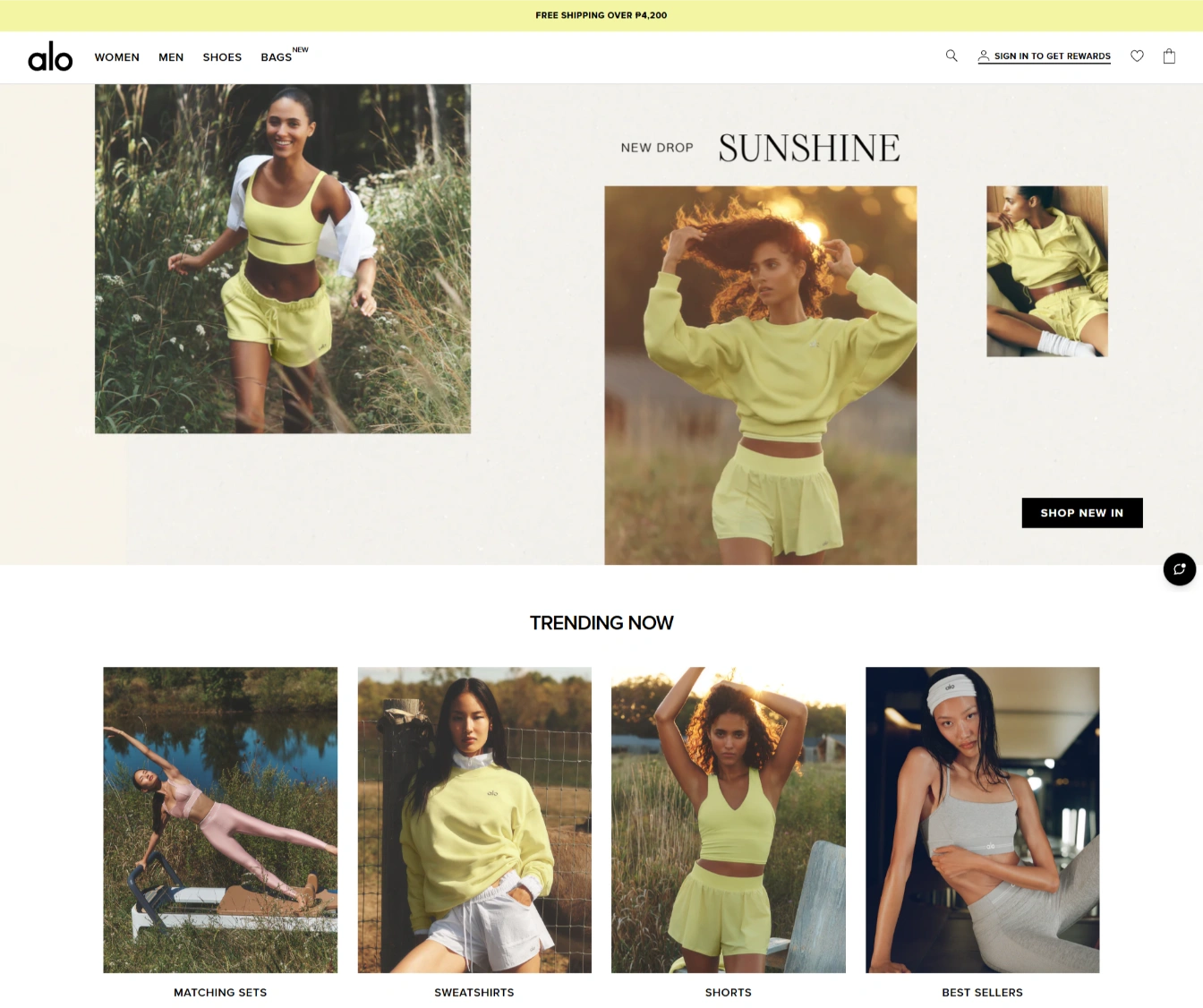 ALO Shopify Website